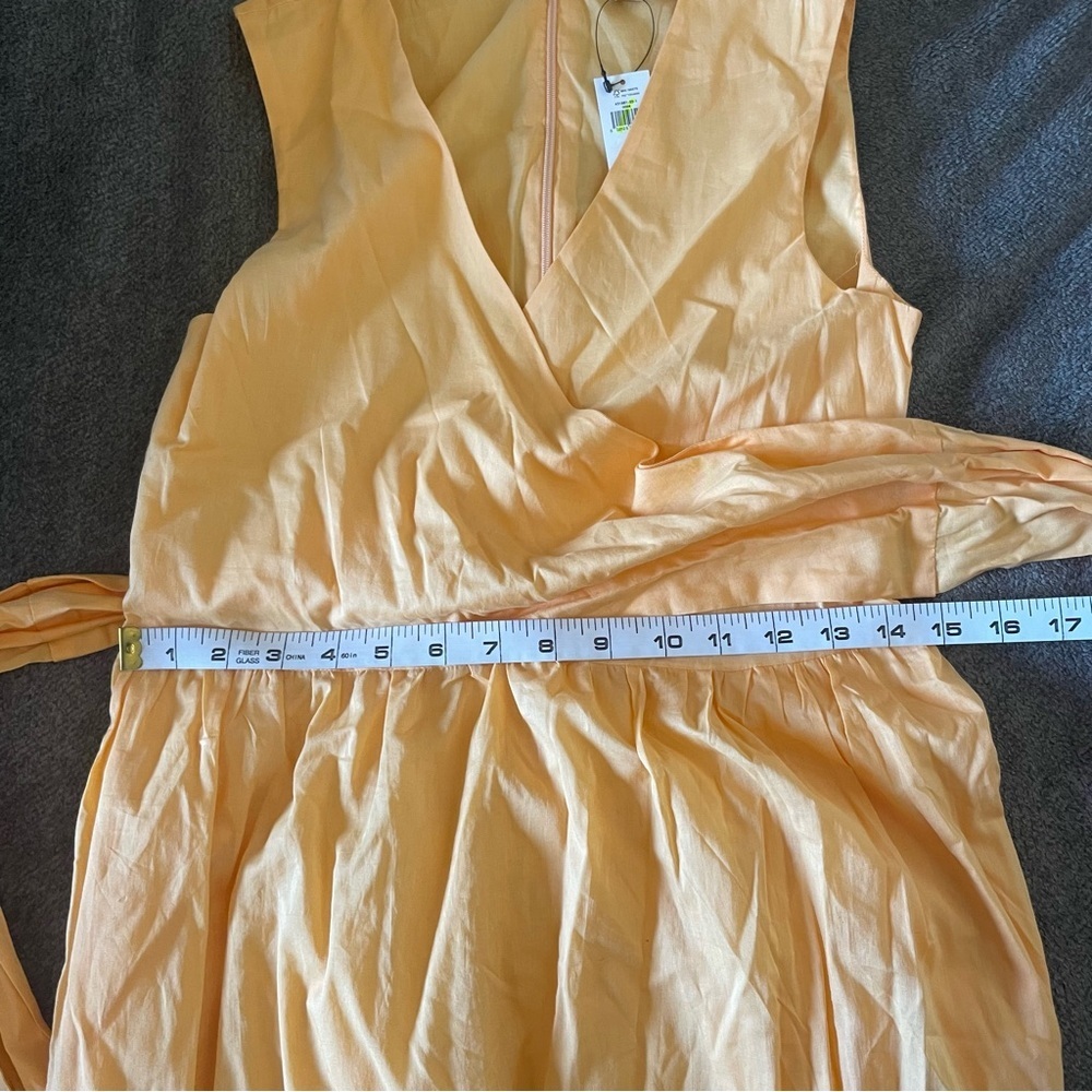 Banana Republic Orange Maxi Dress - Picture 10 of 10